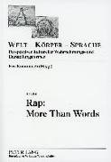 Bild von Kimminich, Eva (Hrsg.): Rap: More Than Words