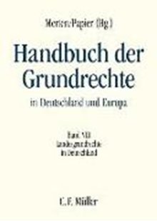 Bild von Merten, Detlef (Hrsg.) : Handbuch der Grundrechte in Deutschland und Europa. Band VIII