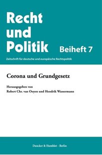 Bild von Ooyen, Robert Chr. van (Hrsg.) : Corona und Grundgesetz
