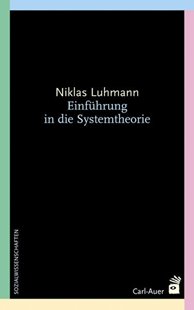 Bild von Luhmann, Niklas : Einführung in die Systemtheorie