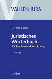 Bild von Köbler, Gerhard: Juristisches Wörterbuch