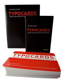Bild von Albers, Reinhard: Typocards - Regeln und Begriffe zur Mikrotypografie