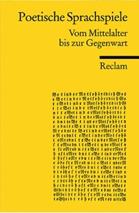 Bild von Dencker, Klaus P (Hrsg.): Poetische Sprachspiele