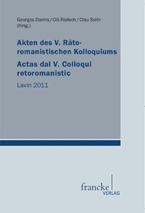 Bild von Darms, Georges (Hrsg.): Akten des V. Rätoromanistischen Kolloquiums